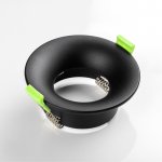 010067 Светильник LEVIGO BASE Round X1 MR16/GU10 ЧЕРНЫЙ