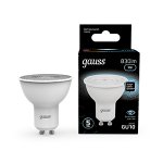Лампа Gauss MR16 9W 830lm 4100K GU10 LED 1/10/100