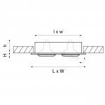 Светильник встраиваемый Lightstar 11604 Singo