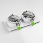 011616 Светильник SINGO BASE Quad X2 MR16/GU10 БЕЛЫЙ