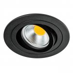 011620 Светильник SINGO BASE Round X1 MR16/GU10 ЧЕРНЫЙ