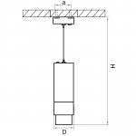 Светильник подвесной Fuoco Lightstar 130046