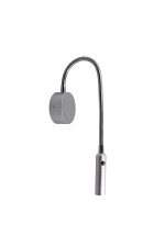 200134 Бра OMEGA LED 3W 145LM G АЛЮМИНИЙ 3000K