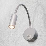 200244 Бра OMEGA LED 3W 155LM G АЛЮМИНИЙ 4000K