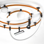 210047 Светильник 48V DUE HERMES 6W 500LM 30G ЧЕРНЫЙ 4000K
