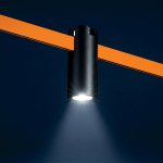 210047 Светильник 48V DUE HERMES 6W 500LM 30G ЧЕРНЫЙ 4000K