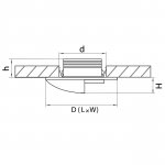 Светильник точечный встраиваемый диодный Lightstar 212167 Lumina 4000K