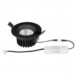 212447IP65 Светильник SOFFI IP65 LED 10W 920LM 38G ЧЕРНЫЙ 3000/4000/6000K IP65