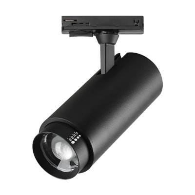 218027 Светильник FUOCO P+CCT д/трек-системы Barra LED 10-15-22W 870/1305/1930LM 15-60G ЧЕРНЫЙ 3000-4000-6000K