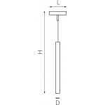Светильник подвесной д/1-фазн трека LINEA Linea Lightstar 236237