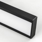 270247 Светильник 48V линейный DUE HERMES 10W 520LM 110G ЧЕРНЫЙ 4000K