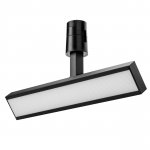 270247 Светильник 48V линейный DUE HERMES 10W 520LM 110G ЧЕРНЫЙ 4000K