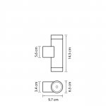 Светильник уличный настенный Lightstar 351607 Paro