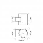 Светильник светодиодный уличный настенный Lightstar 371592 Paro