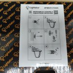 Светильник светодиодный уличный настенный Lightstar 375680 Lampione