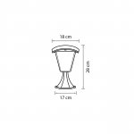 Светильник светодиодный уличный парковый Lightstar 375970 Lampione