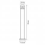 Светильник светодиодный уличный Lightstar 376705 Raggio