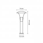 Светильник светодиодный уличный Lightstar 378937 Arroto