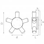 Светильник светодиодный уличный Dito Lightstar 380653