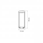 Светильник светодиодный уличный Lightstar 382873 Paletto 500мм 3000К