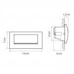 Светильник светодиодный уличный Lightstar 383574 Estra