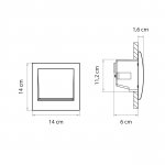 Светильник светодиодный уличный Lightstar 383674 Estra