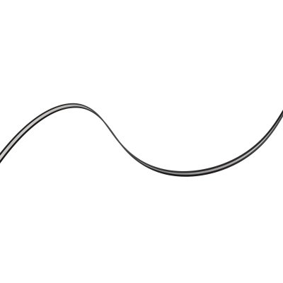 Стальной трос CORDA в PVC оплетке для LED-ленты 100м