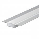 419208 Профиль PROFILED скрытого монтажа д/светодиодных лент шириной до 20 мм, 1шт=2м (матовый рассеиватель в комплекте)
