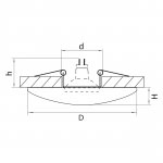 Светильник встраиваемый Lightstar 42122 Ceramo