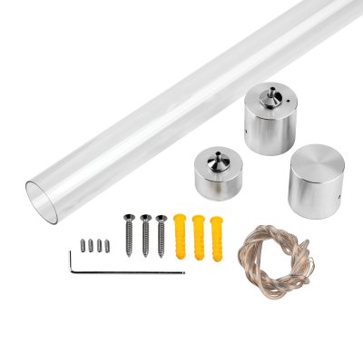 Комплект вертикального крепежа одиночный Pfofiled к профилю 4428хх (D28) с PVC трубкой Profiled Lightstar 442892