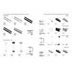 Трек двухконтактный однофазный 3м Lightstar 502039 Barra
