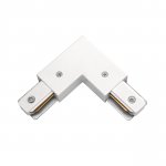 502126-1 Соединитель трековый угловой  BARRA L-образный (с питанием) к 50202X(-T), 50203X(-T) БЕЛЫЙ