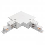 503126-R-DALI Соединение угловое перекидное встраиваемое с подводом питания к треку 5030xx-DALI QUATTRO/DALI/ БЕЛЫЙ