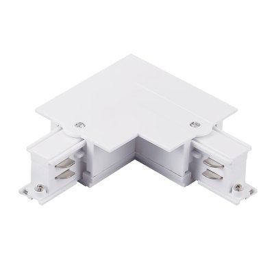 503126-RPS Соединение угловое перекидное встраиваемое с подводом питания к треку 5030xx-R QUATTRO БЕЛЫЙ