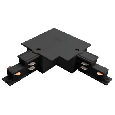 503127-R-DALI Соединение угловое перекидное встраиваемое с подводом питания к треку 5030xx-DALI QUATTRO/DALI/ ЧЕРНЫЙ