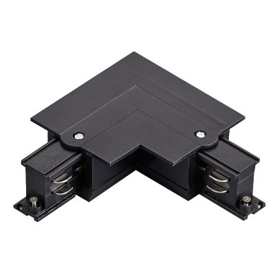 503127-RPS Соединение угловое перекидное встраиваемое с подводом питания к треку 5030xx-R QUATTRO ЧЕРНЫЙ