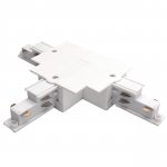 503136-R-DALIL Соединение левое тройное перекидное встраиваемое с подводом питания к треку 5030xx-DALI QUATTRO/DALI/ БЕЛЫЙ