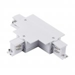 503136-RPSL Соединение тройное левое перекидное встраиваемое с подводом питания к треку 5030xx-R QUATTRO БЕЛЫЙ