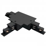 503137-R-DALIR Соединение правое тройное перекидное встраиваемое с подводом питания к треку 5030xx-DALI QUATTRO/DALI/ ЧЕРНЫЙ