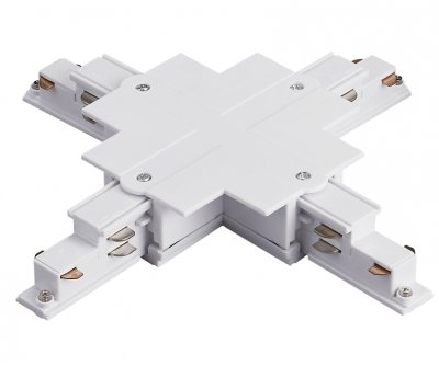 503146-R-DALI Соединение крестовое встраиваемое с подводом питания к треку 5030xx-DALI QUATTRO/DALI/ БЕЛЫЙ