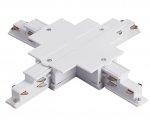 503146-R-DALI Соединение крестовое встраиваемое с подводом питания к треку 5030xx-DALI QUATTRO/DALI/ БЕЛЫЙ