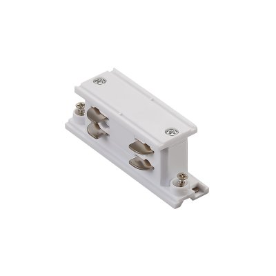 504106-FR Соединитель прямой к треку 5040xx-(F)/(R) QUATTRO БЕЛЫЙ