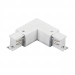 504126-FRPS Соединение угловое перекидное с подводом питания к треку 5040xx-(F)/(R) QUATTRO БЕЛЫЙ