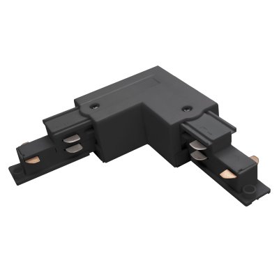 504127-DALI Соединение угловое перекидное с подводом питания к треку 5040xx-DALI QUATTRO/DALI/ ЧЕРНЫЙ