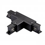 504137-FRPSL Соединение левое тройное перекидное с подводом питания к треку 5040xx-(F)/(R) QUATTRO ЧЕРНЫЙ