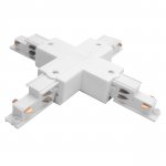 504146-DALI Соединение крестовое с подводом питания к треку 5040xx-DALI QUATTRO/DALI/ БЕЛЫЙ