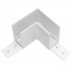 505126-ALU Соединитель горизонтальный TETA PRO L-образный БЕЛЫЙ для PRO