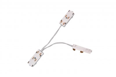 505292 Соединитель питания TETA PRO T-образный гибкий БЕЛЫЙ для PRO