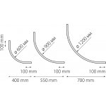 Трек 24V однофазный дуговой Linea Lightstar 506057