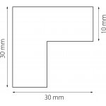 Соединитель L-образный Linea Lightstar 506127